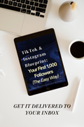 TikTok & Instagram Blueprint: Your First 1,000 Followers (The Easy Way)